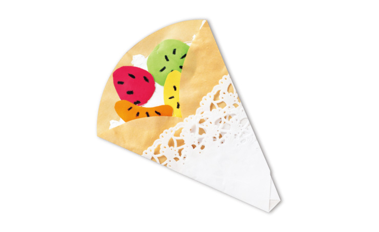 クレープ～発達の目安 ３・４歳児