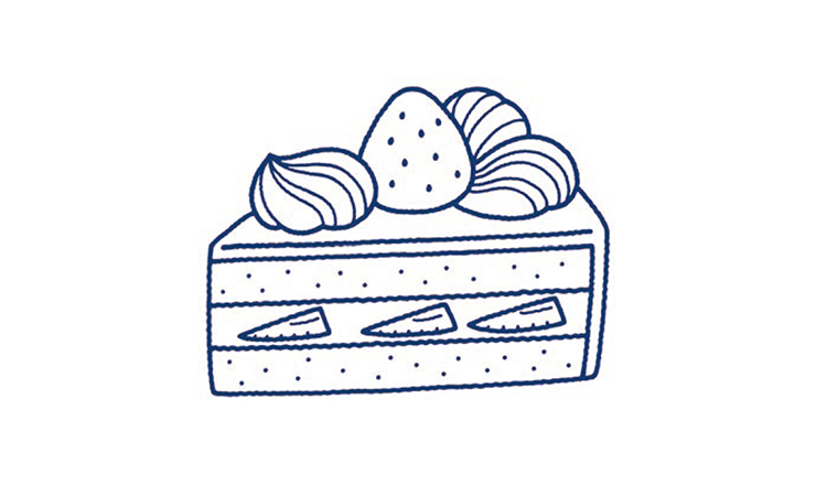 ケーキのイラスト