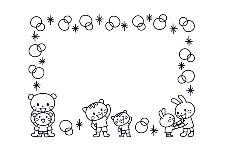 参観日のイラスト