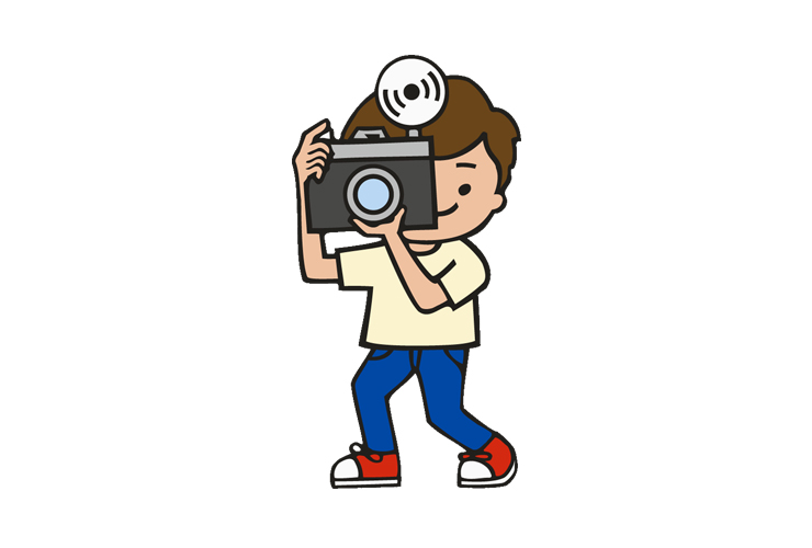 からだひとつであそぼう「どこでもカメラ」