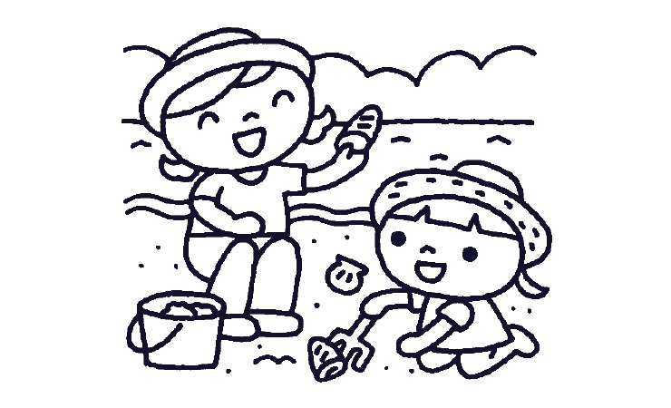 夏休みのイラスト