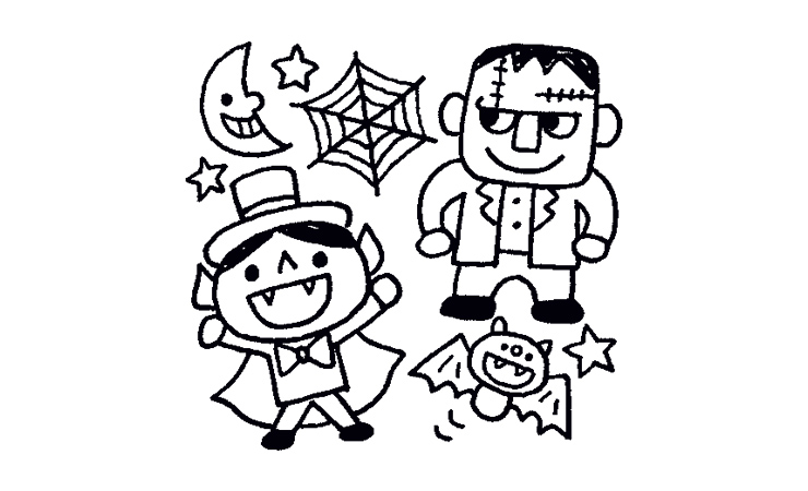 ハロウィンのイラスト