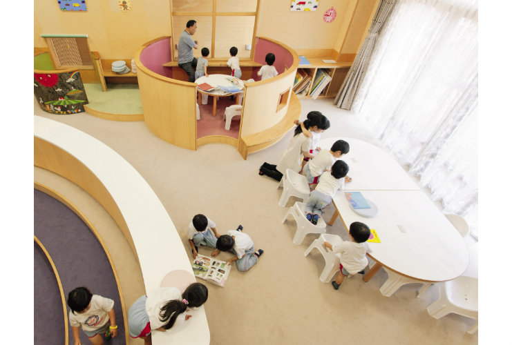 絵本に親しむための環境づくり～自分の場所を 見つけられる絵本室