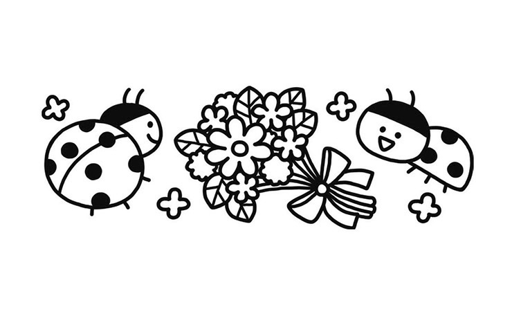 一年の思い出のイラスト