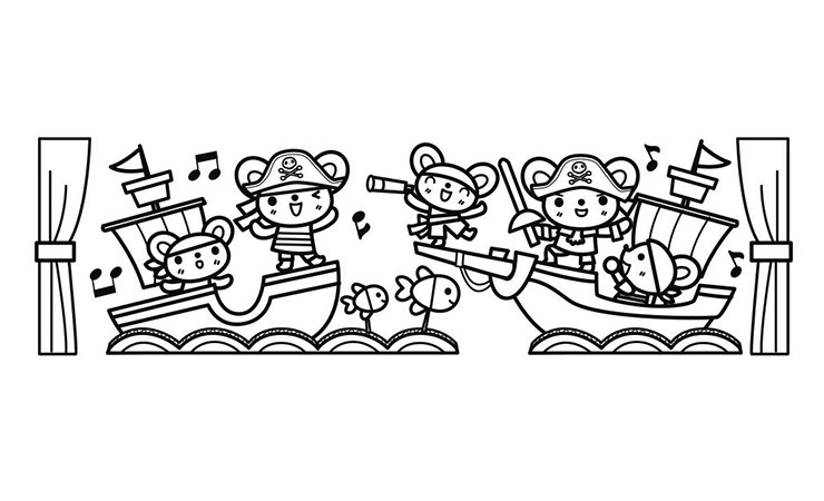 発表会のイラスト