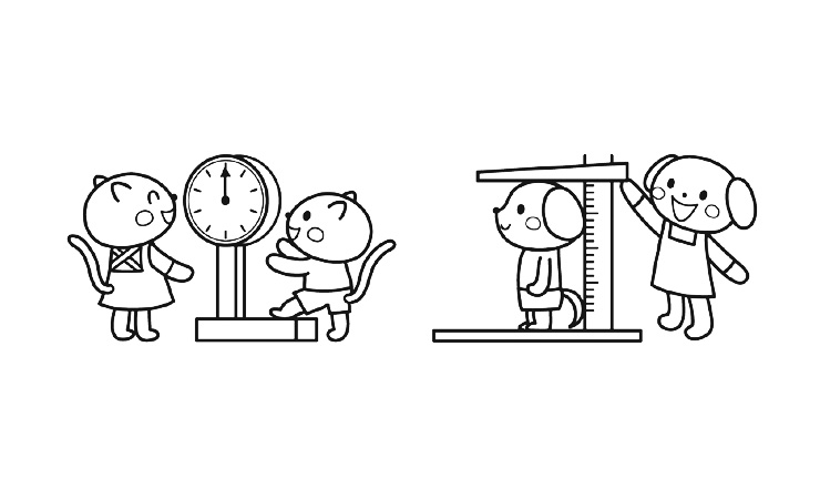 健康診断のイラスト