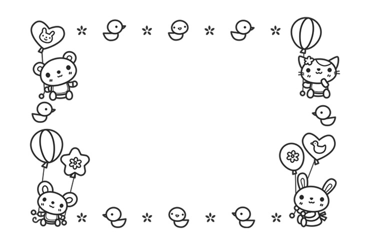 ５月の季節と子どものイラスト