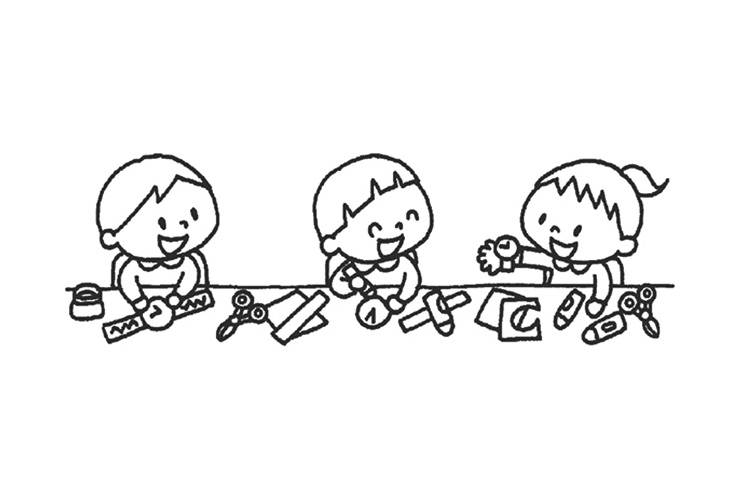 時の記念日のイラスト