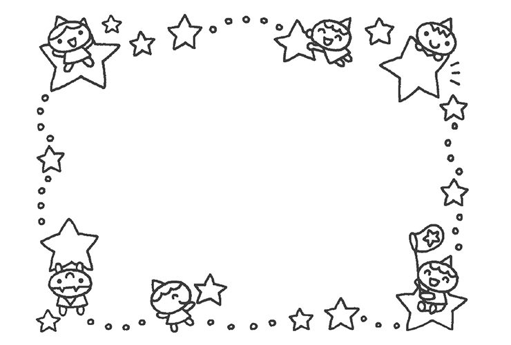 たなばたのイラスト