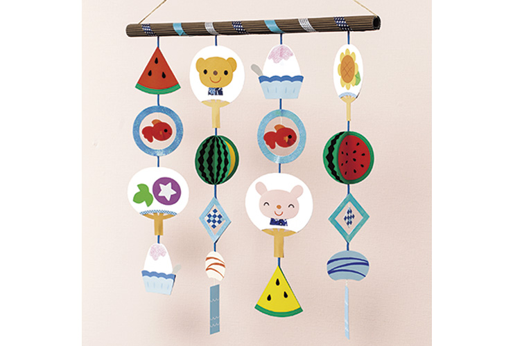 夏の吊るし飾り