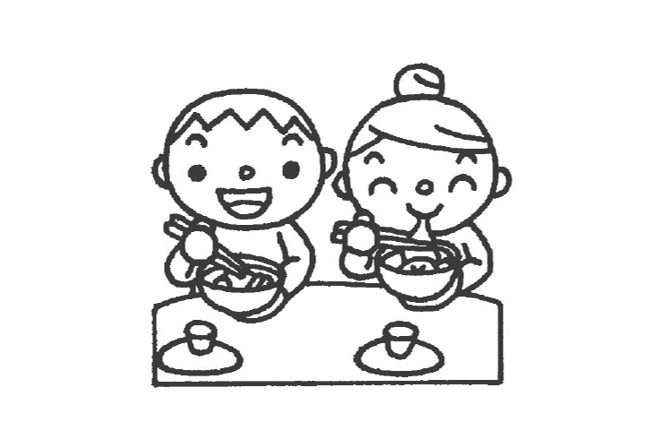 お正月のイラスト