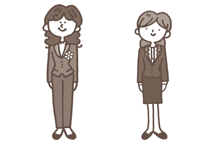 卒園式での保育者の身だしなみ