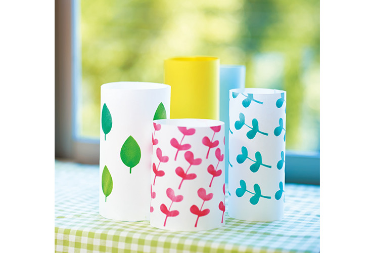 北欧テキスタイル風の置き飾り