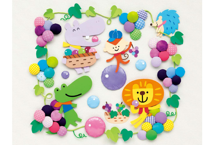 あま～いぶどうが実ったよ