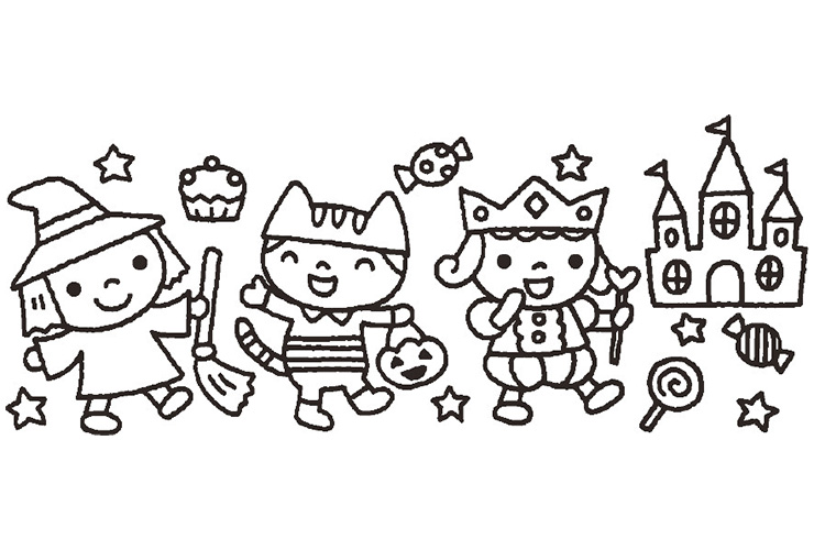 ハロウィンのイラスト