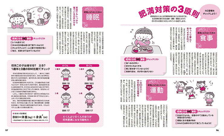 ３歳から考える肥満対策