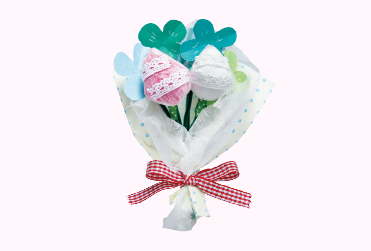 新入園児へのプレゼント「ブーケのお花」