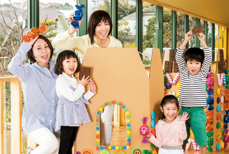 お菓子の家を作ろう！