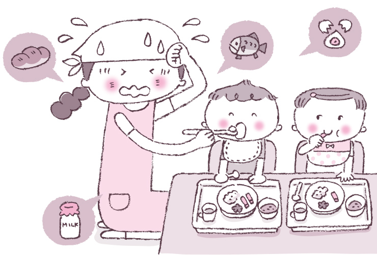 食物アレルギーの事故をどう防ぐ！？