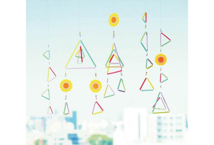 ひまわりのトライアングルヒンメリ