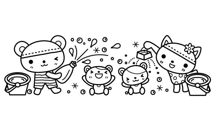 夏休みのイラスト