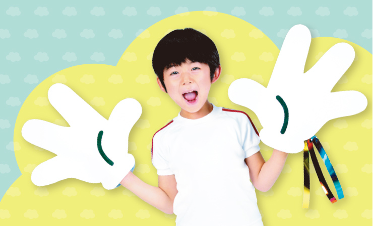 ディズニー・ミッキー応援団長のビッグハンド