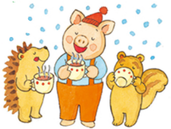 2月ポッキーの ほっとココア