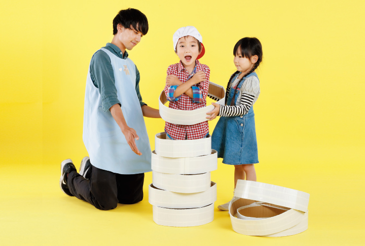 ミイラ巻き巻き競争 From アメリカ