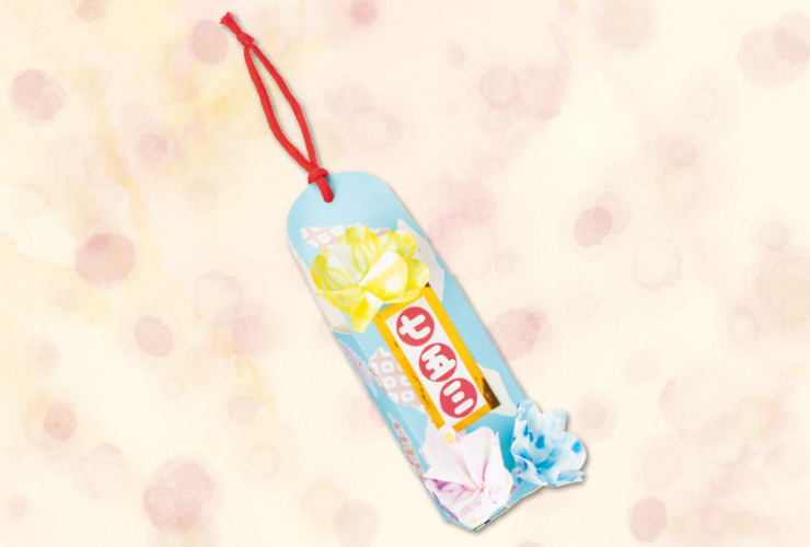 お花の立体飴袋