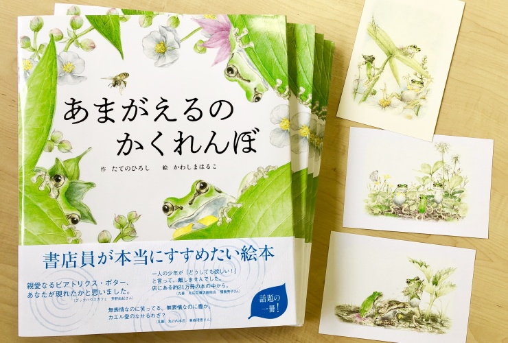 【終了】人気絵本『あまがえるのかくれんぼ』おはなし会開催のお知らせ～丸善飯能店