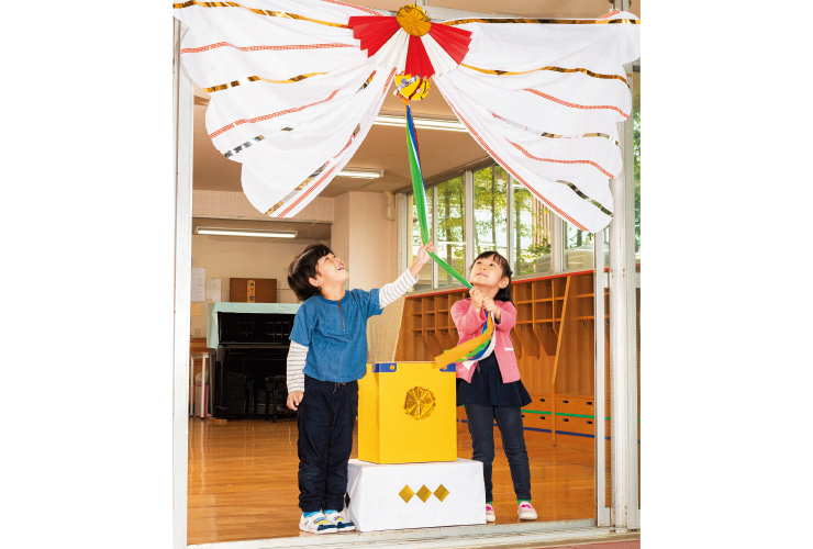 【お正⽉あそび】みんなで初詣ごっこ