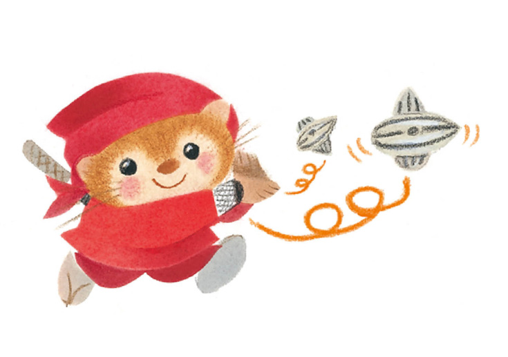 9月ハムハムにんじゃ つきえんそくのまき