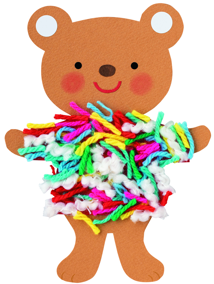 モコモコセーターのくまさん