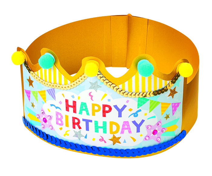 バースデーケーキの王冠＆フラッグの王冠
