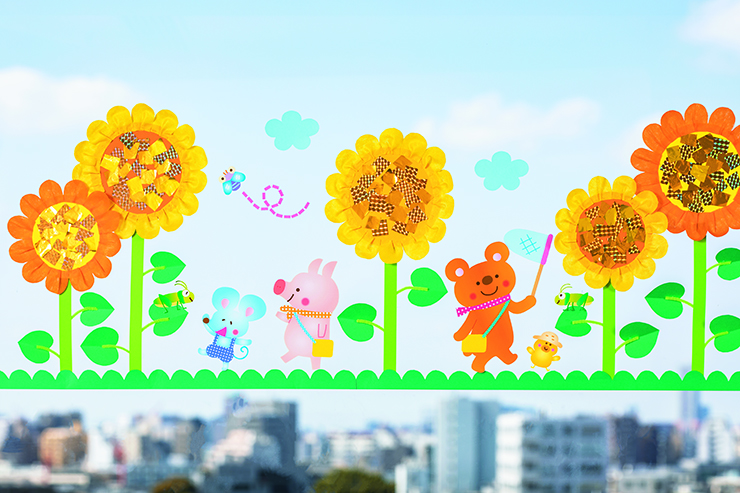 どこまでも続くよ！ひまわり畑