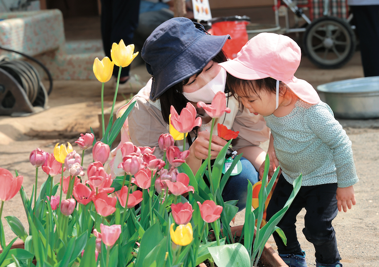 園での実例　はじめまして 新しい出会い　