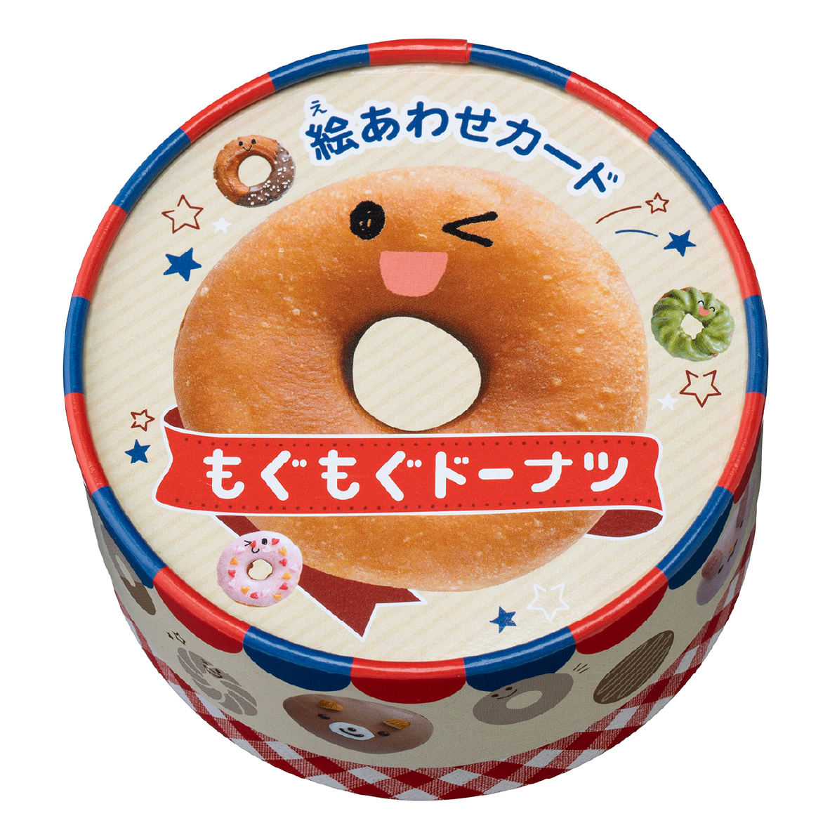 絵あわせカード　もぐもぐドーナツ