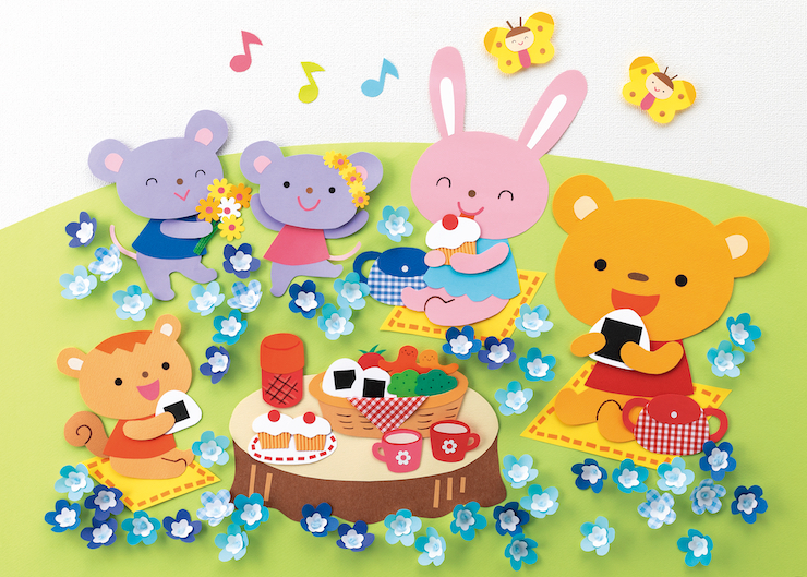 ネモフィラのじゅうたんでピクニック！