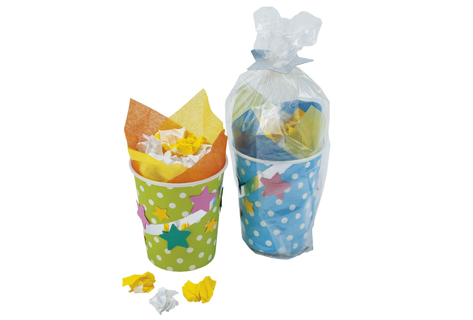 折り紙ポップコーン