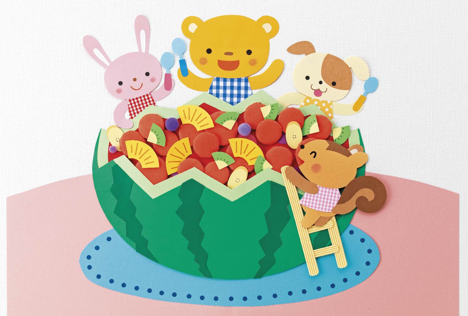 すいかのフルーツポンチ