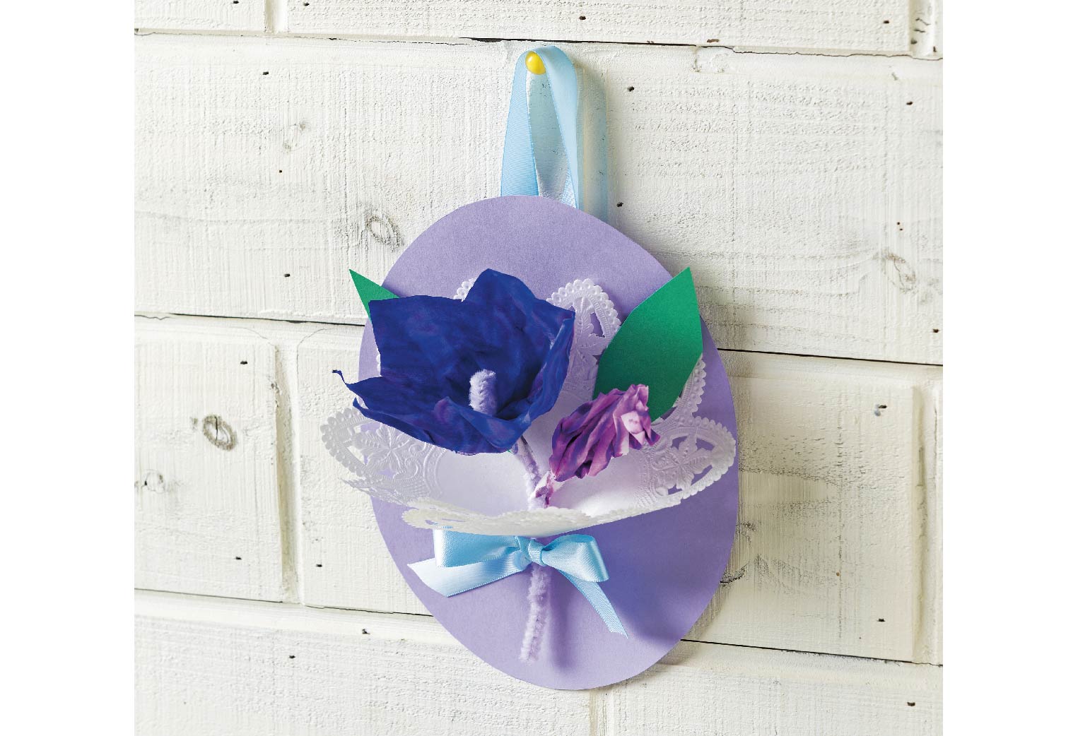 りんどうの壁飾り