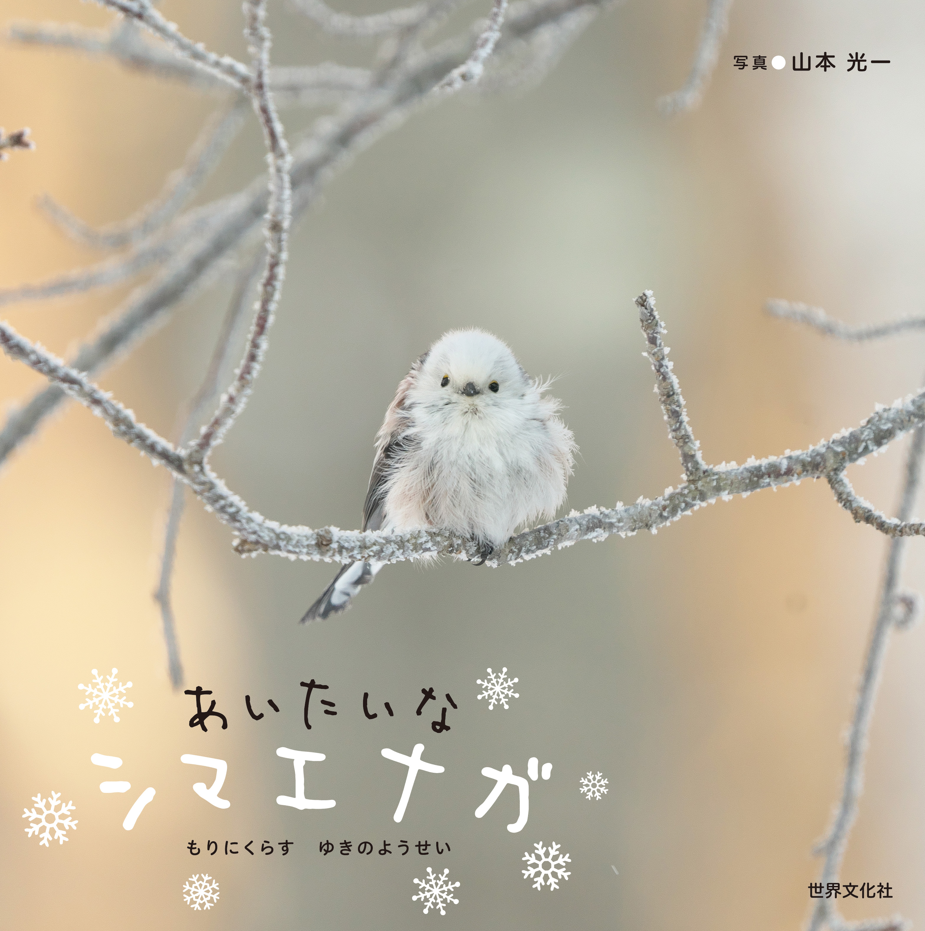 あいたいな シマエナガ　もりにくらす ゆきのようせい