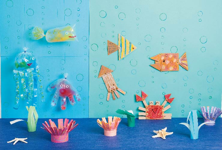 透明素材のさかな