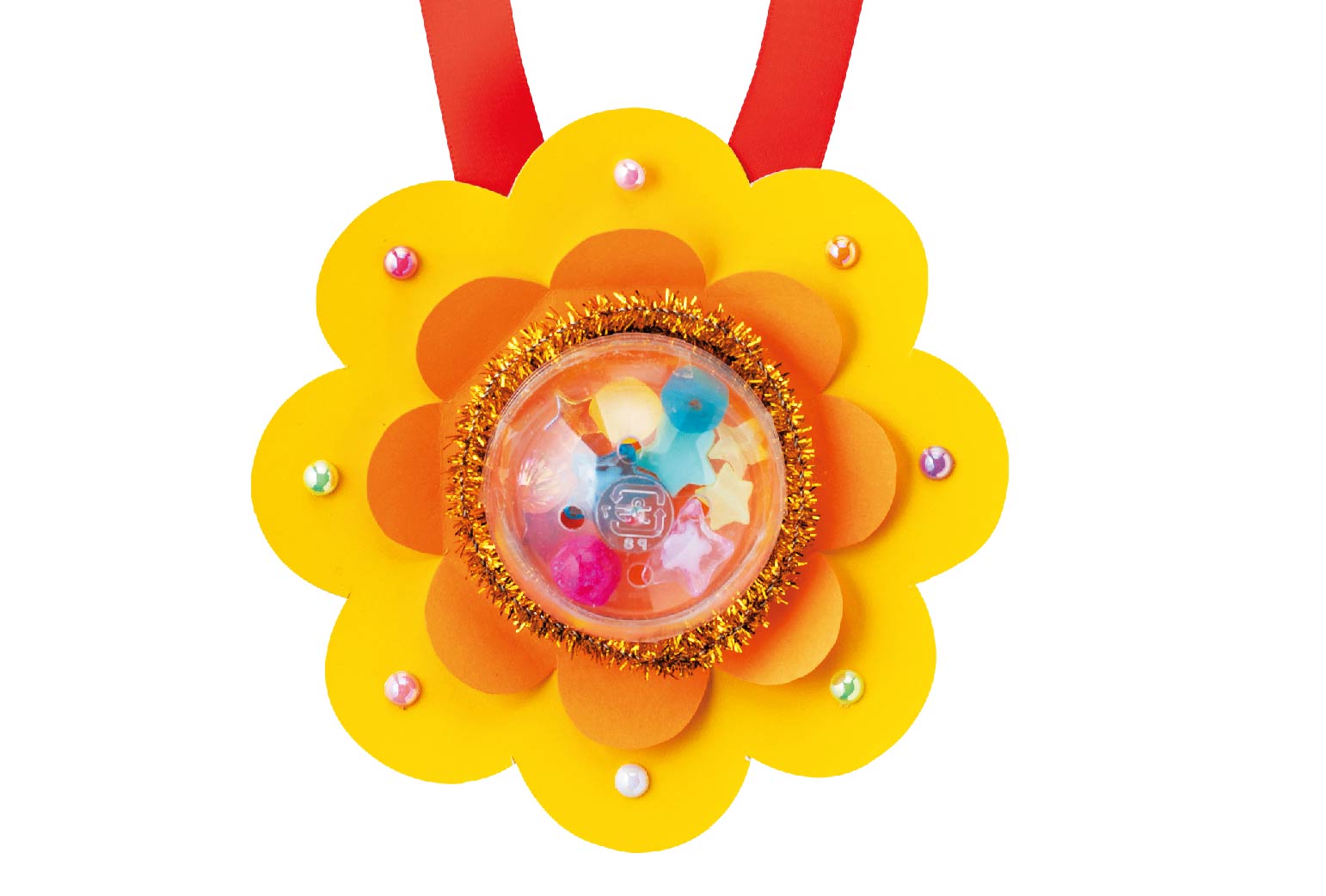 ひまわり立体メダル