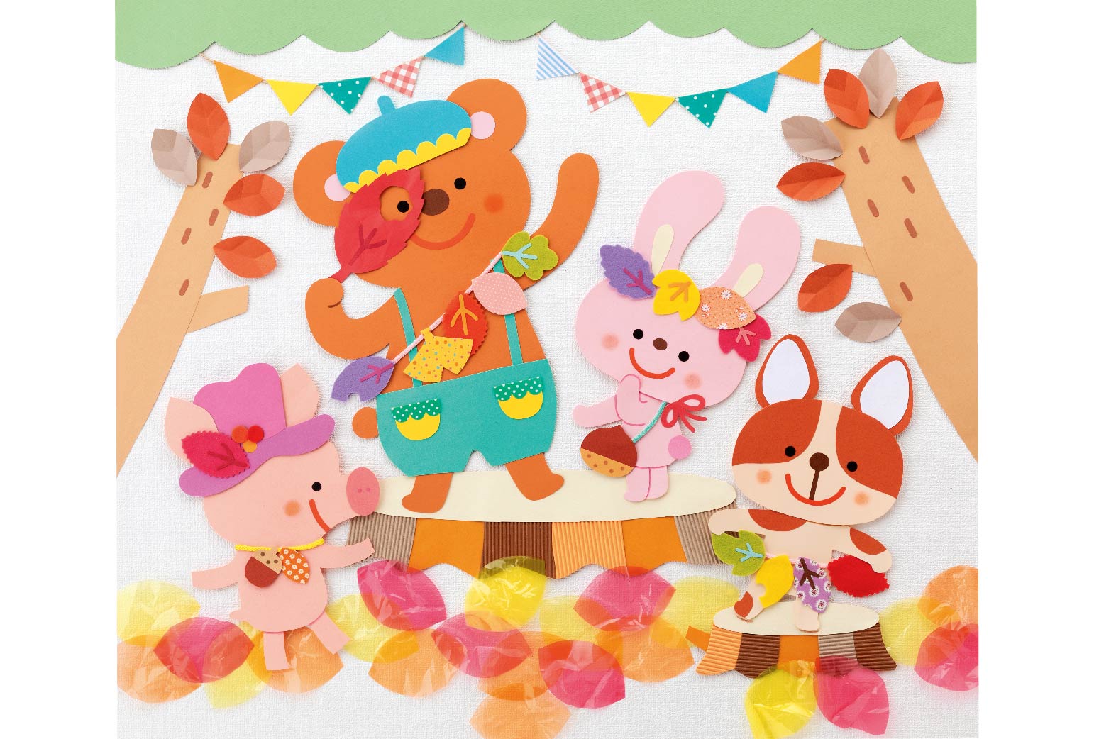 森のファッションショー