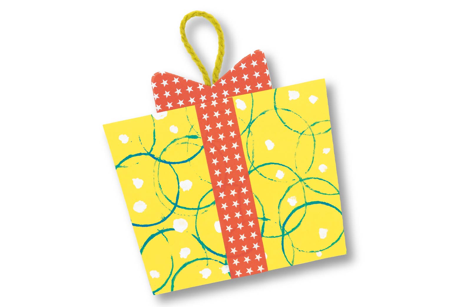 プレゼントボックスのオーナメント